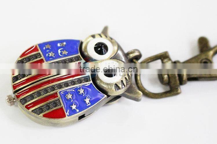 Popular Pocket Clock Owl Ornaments