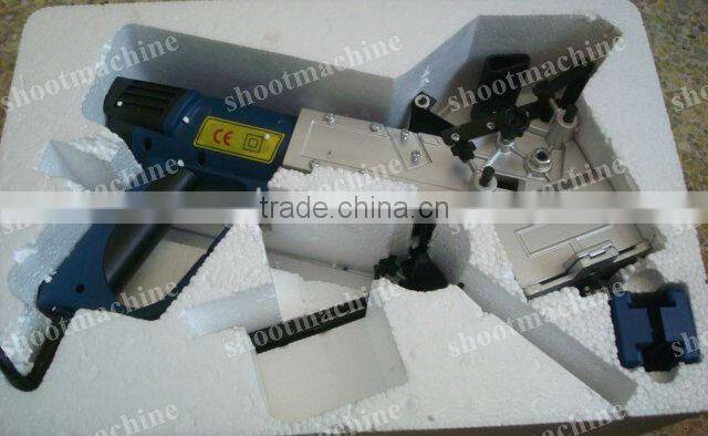 Hand edge banding machine SHMT985 with The ghickness of strip 2mm,ing width 30mm and Weight 3kg