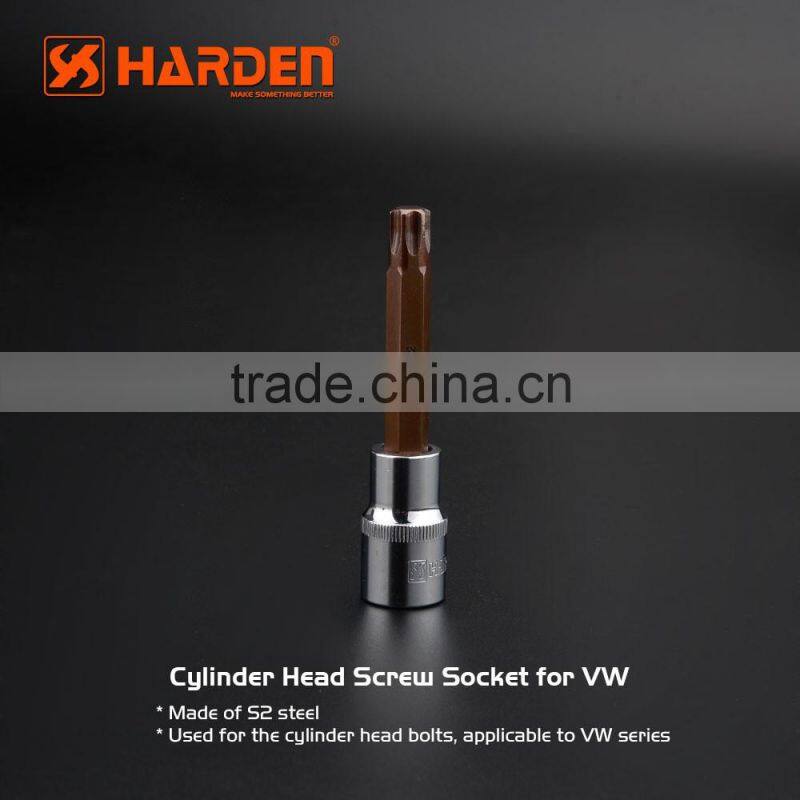 Professional T52 1/2" DR. Bit Engine Cylinder-Head Screw Socket For VW