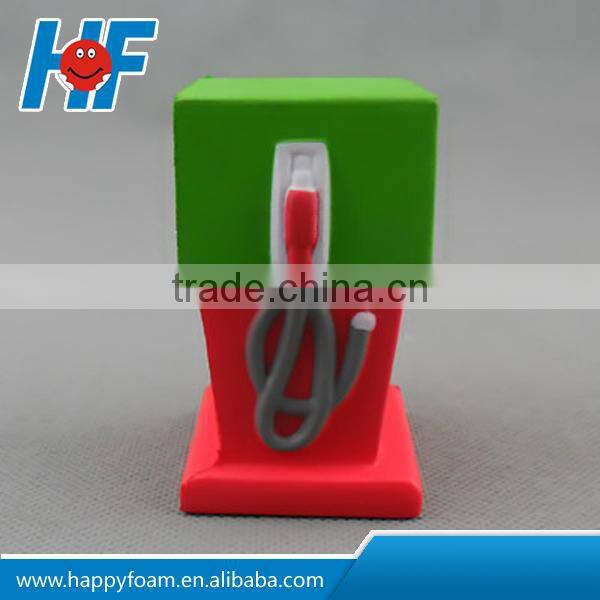 pu promotional oiling machine stress toy