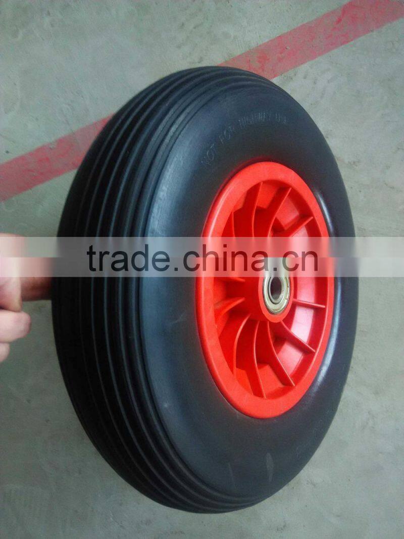 400mm PU foam wheel 4.00-8