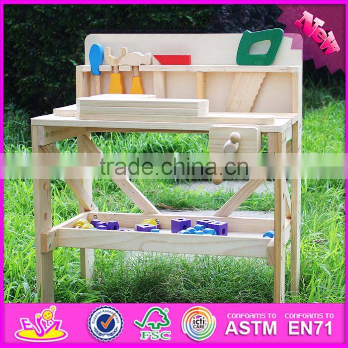 2016 Best design tool toy wooden toddler educational toys W03D022