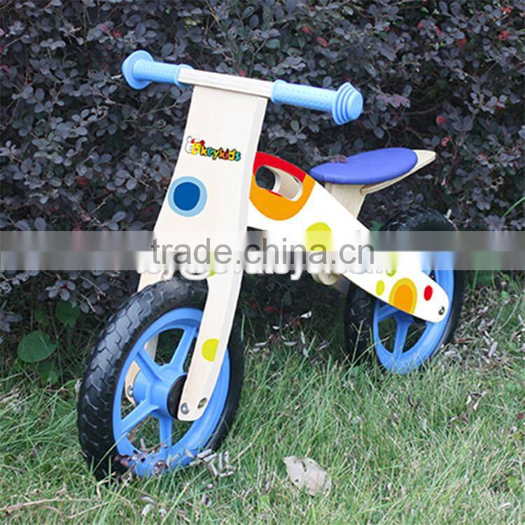 Top fashion children wooden small balance bike for 2 years old W16C179-S