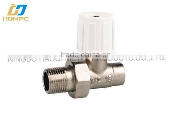 chromed brass radiator valve cap