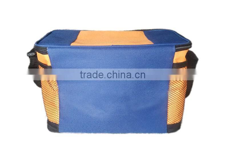 Eco-friendly home adults and children fresh food insulated lunch cooler bag zero degrees inner cool