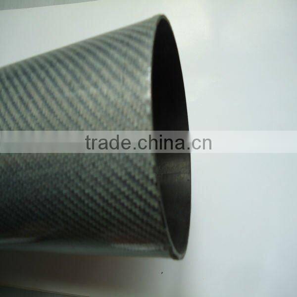 3K twill matt carbon fiber tubing for sale