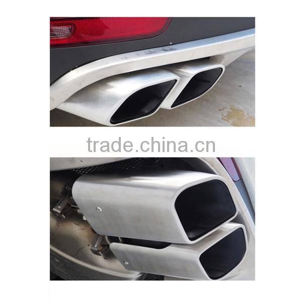 sport racing dedicated exhaust catback tip for p-orsch e macan