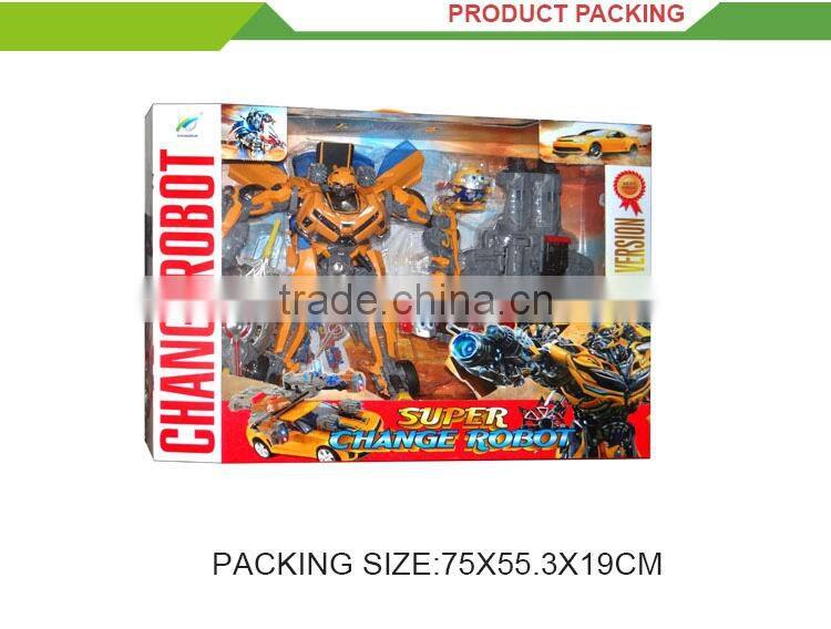 Wholesale plastic deformation models robot boy toys