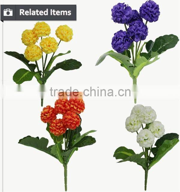 High quality artificial flowers Tiny Hydrangea-5 heads for sales
