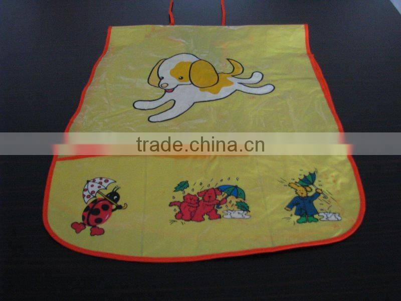 customized logo kids apron /child apron/pvc apron