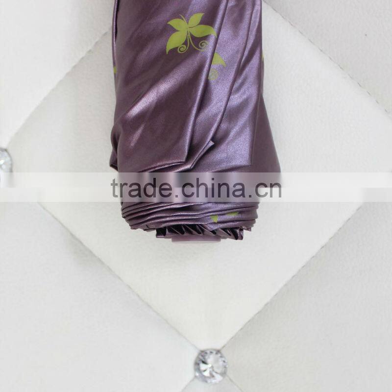 3 Fold auto open and close outdoor umbrella