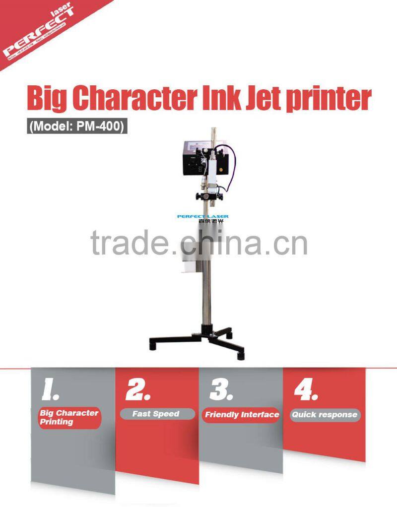 LCD color touch screen big character inkjet printer for Carton box for sale