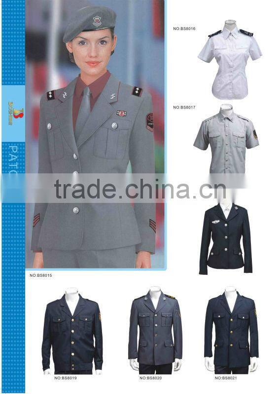 2014 new design security uniform For Man