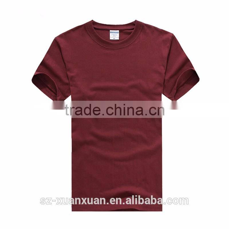 2016 Wholesale cheap oeml promoting / advertising men t-shirt