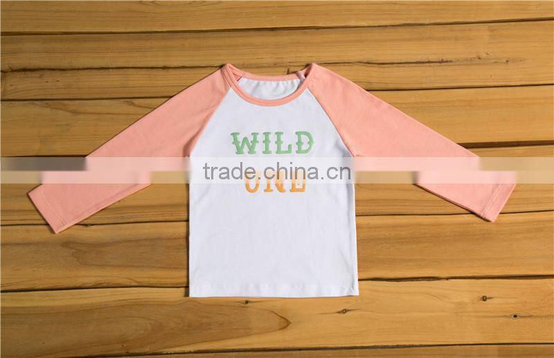 persnickety remake collar neck t-shirts valentine's day baby clothes
