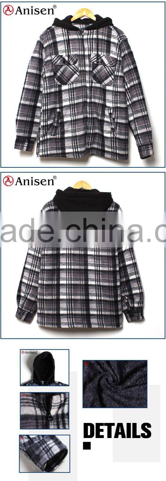 alibaba stock windproof winter fleece man jacket