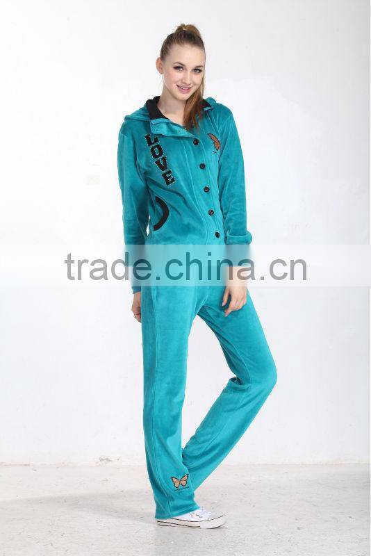 Latest design cheap wholesale 3pcs velour tracksuits wholesale