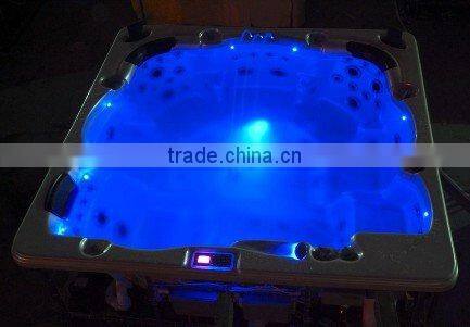 luxurious outdoor hot pool spa
