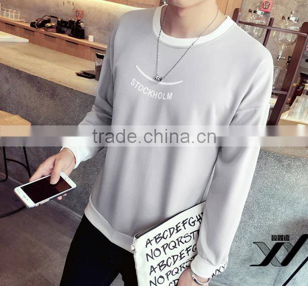 Long sleeve shirt hoodies fashion blank