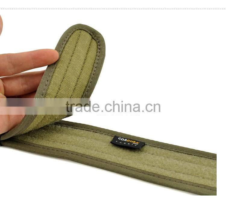 Strong nylon webbing and durable buckle military leather belt