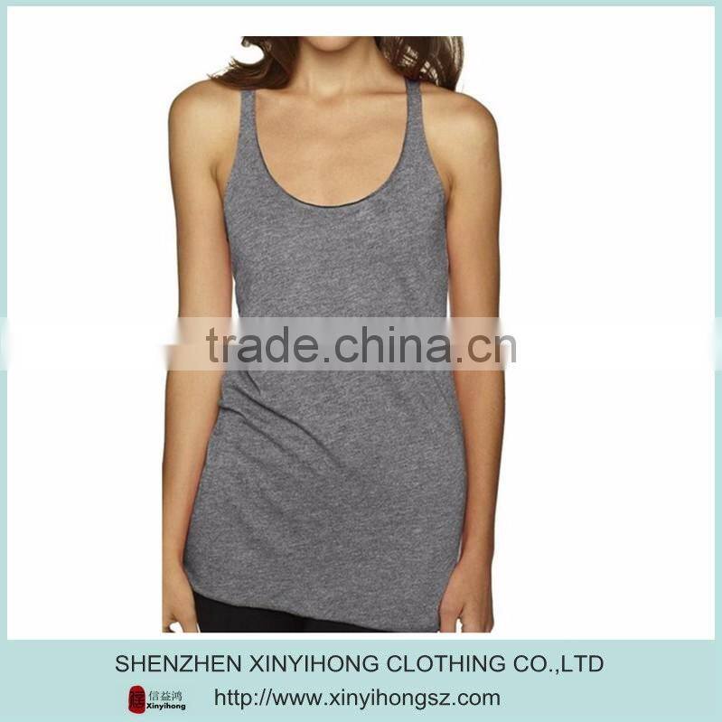 bamboo fabric eco-friendly yoga tank tops for lady