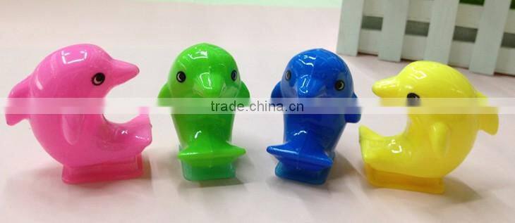 Animal shaped pencil sharpener,cute dolphin pencil sharpener for kids