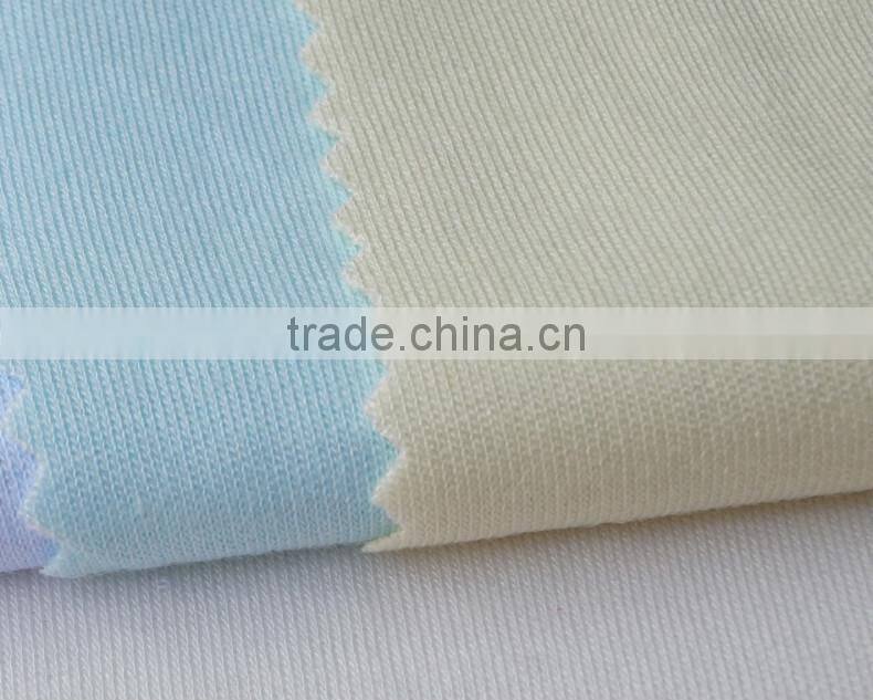Double knitting fabric Bamboo fiber fabric in stock
