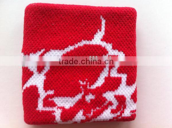 cotton sport sweatband with embroidery logo