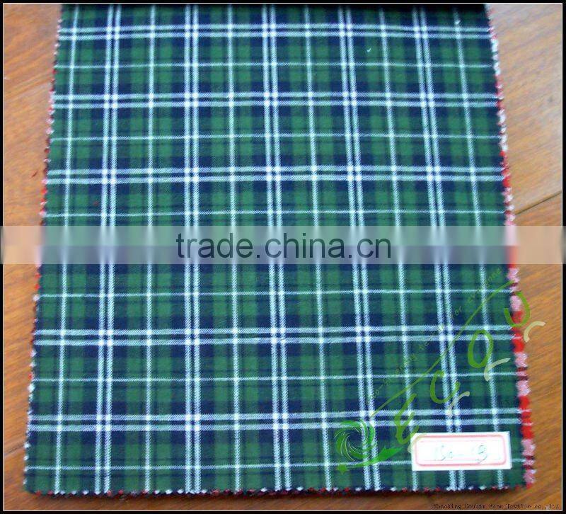 cotton check fabric in stock