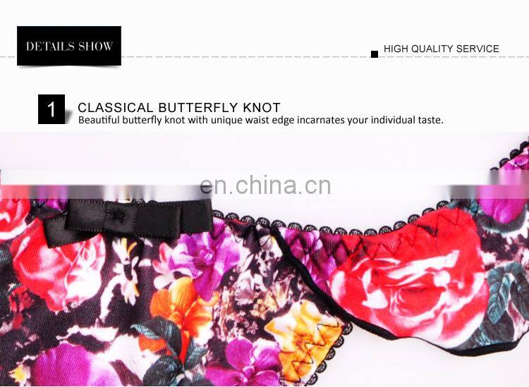 Latest Design Cute Lady Fancy Hot Pants Underwear