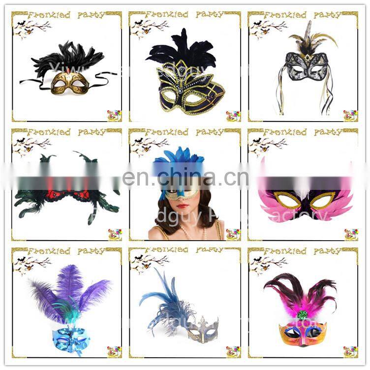 New arrival two color vendetta party plactic mask