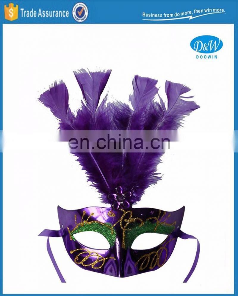 Venetian laser paper mask/Half face lace mask/Masquerade glitter mask