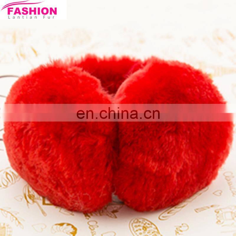 HEAD Woman's Ear Warmers Earmuffs with Genuine Shearling Sheepskin One Size Fits All Tan