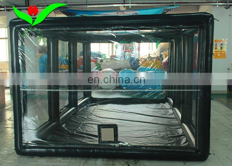 Outdoor air tight sealed welding inflatable Auto car garage tent