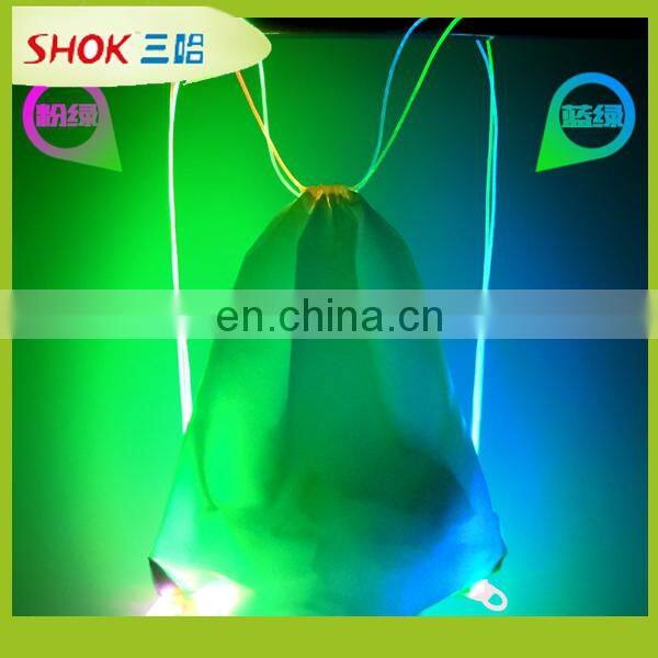 Identify LED light backpack for riding bikes in the dark