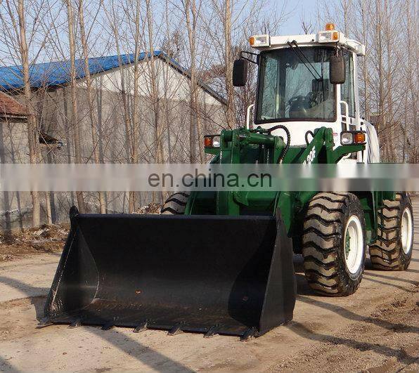 ZL20-2000kgs mini wheel loader, front wheel loader ZL20F, hydraulic loader 20F