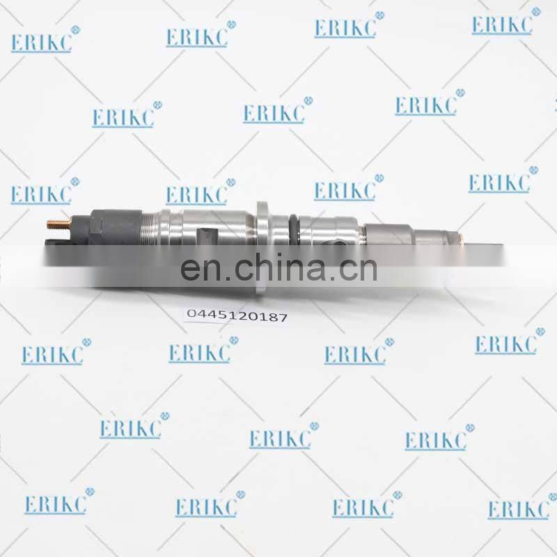 ERIKC 0 445 120 187 diesel injection 0445 120 187 fuel injector assembly 0445120187 for Bo sch
