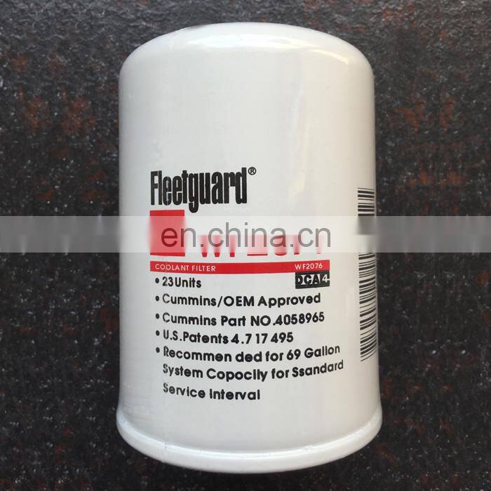 Diesel Trucks Engine water coolant filter wf2076
