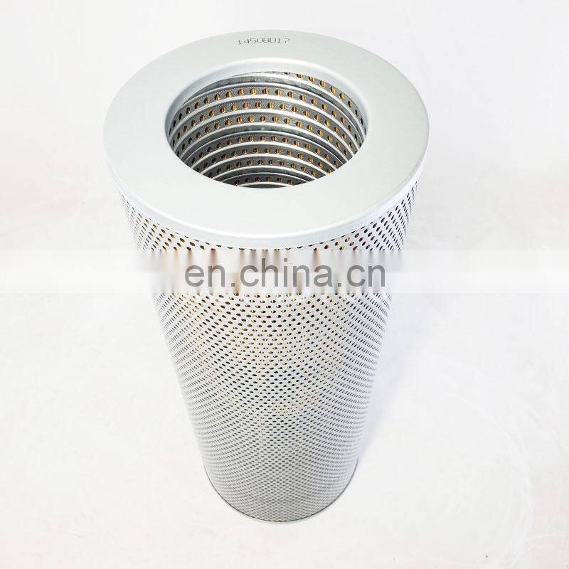 Excavator Fuel filter Excavator Hydraulic Oil Filter Element 14508017