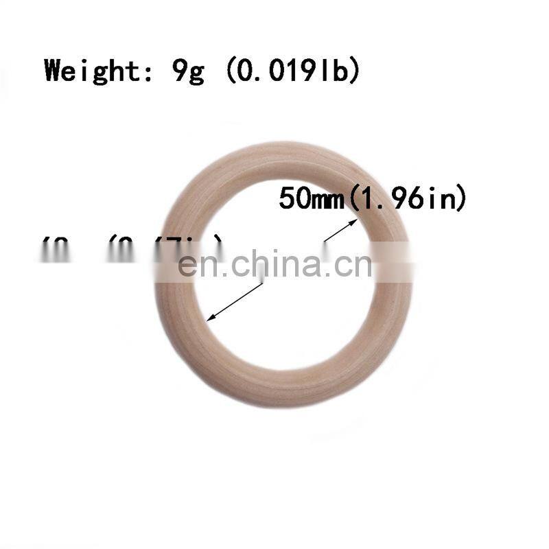 DIY Baby Grind Wooden toys Safe eco-friendly photography Wooden circle ring Infant Gift 11size