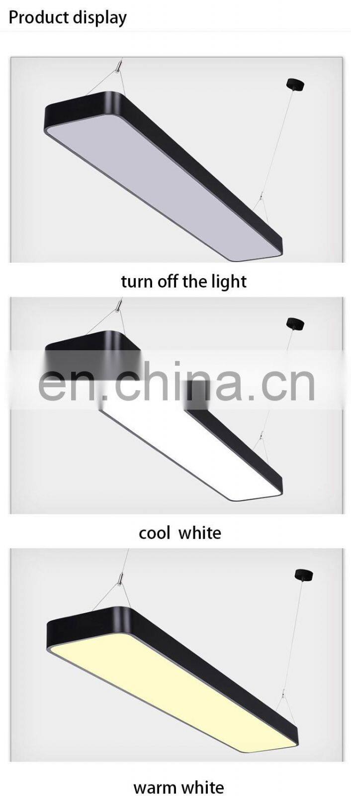 office aluminum hanging LED ceiling lighting 85-265V home hanging lamp