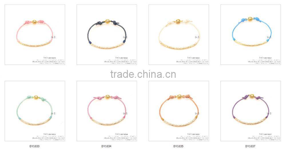 copper leather banglrs brass magnetic bracelet benefits for 2015 hot sale