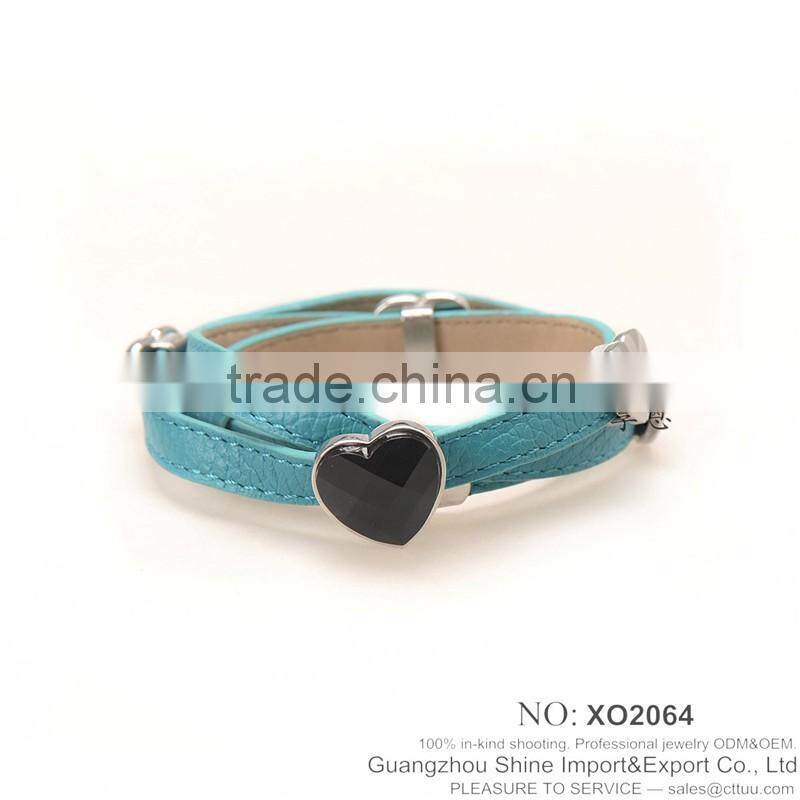 Orange lovely bracelet women cheap handmade bracelets XE09-0020