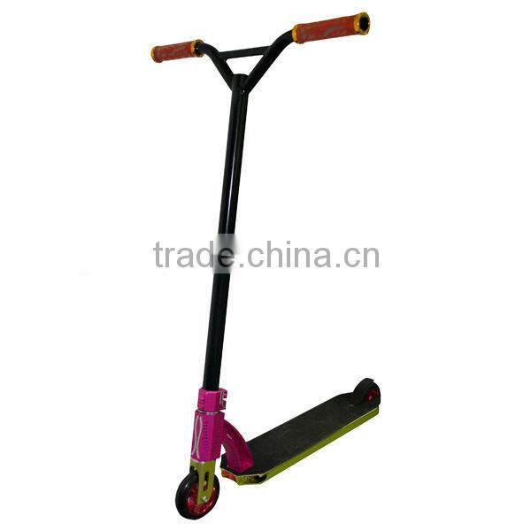 High end aluminiun pro stunt scooters manufacturer, HIC SCS compression system complete scooters, stunt scooter parts