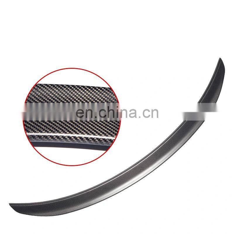 car exterior accessories carbon fiber spillter for tesla