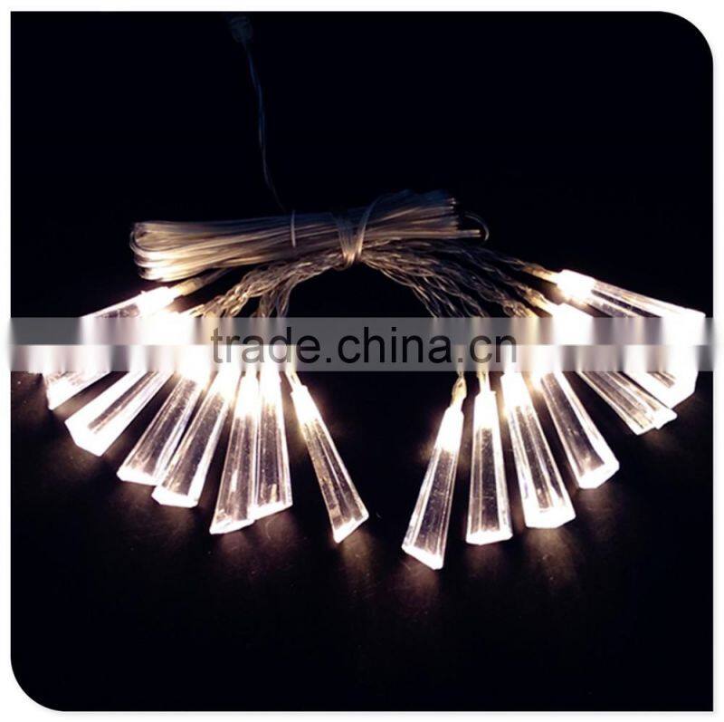 led string light warm white clear wire outdoor use holiday light