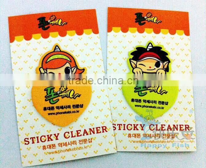 Mobile Phone Screen Cleaner Sticker