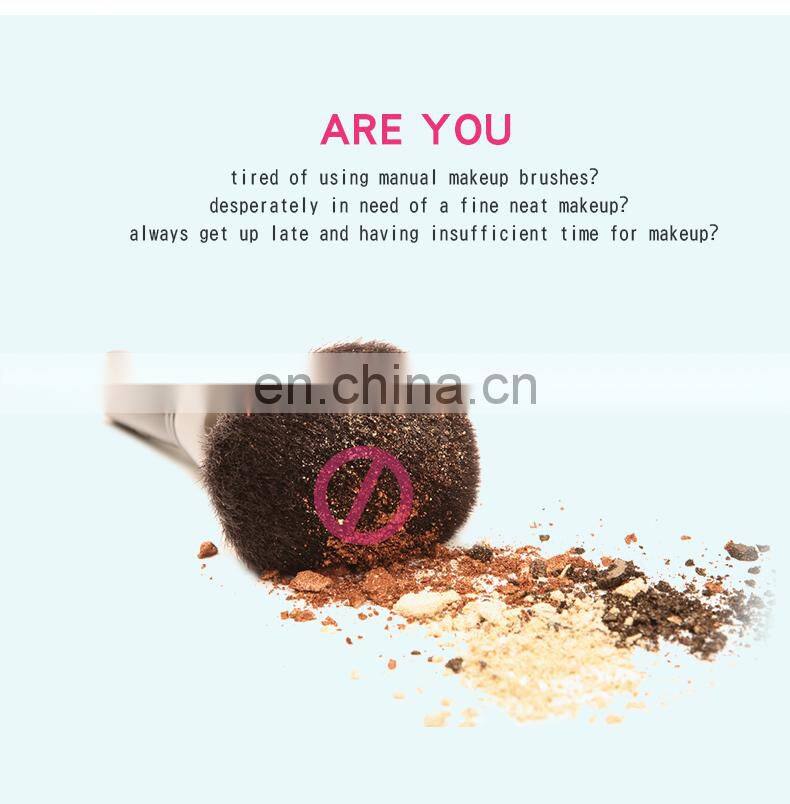 3 in 1 Electric Waterproof Facial cleansing rotating Makeup Brush Foundation Brush Cosmetic Tools for Skin care