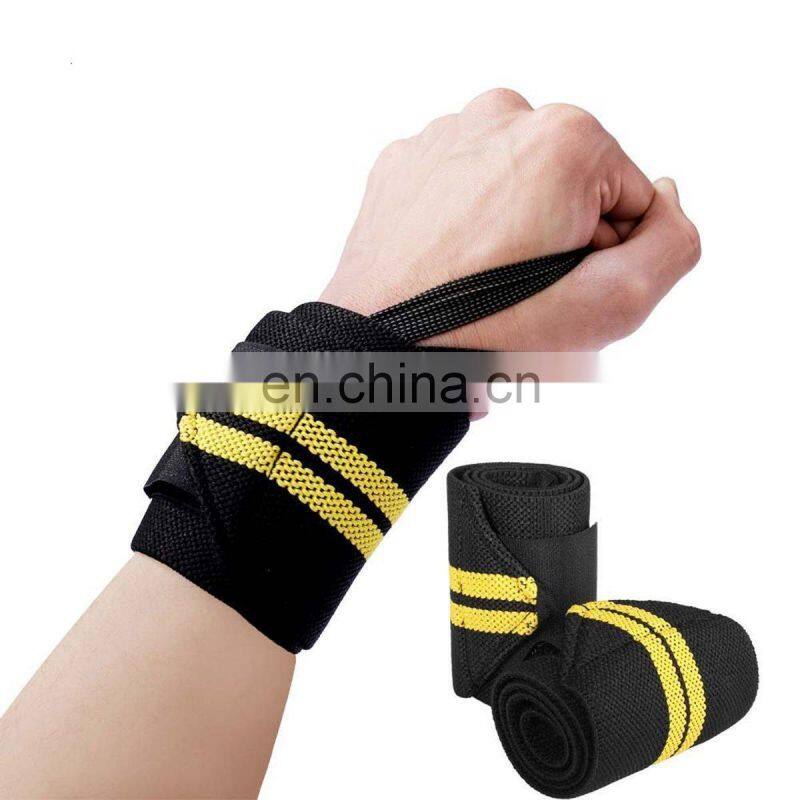 Customized Size Gym Wrist Straps Weight Lifting Wholesale gym weightlifting wrist strap