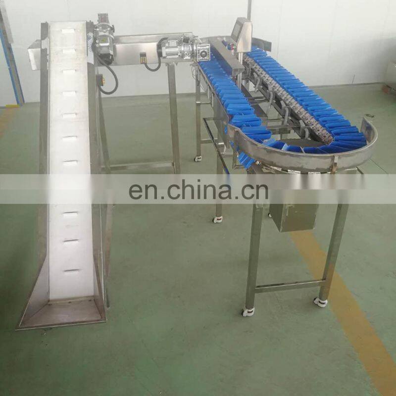 Abalone sea cucumber chicken legs chicken wings weight sorting machine
